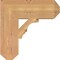 Ekena Millwork Balboa Craftsman Smooth Bracket, Western Red Cedar, 5 1/2"W x 18"D x 18"H BKT06X18X18BOA04SWR - alternate 4